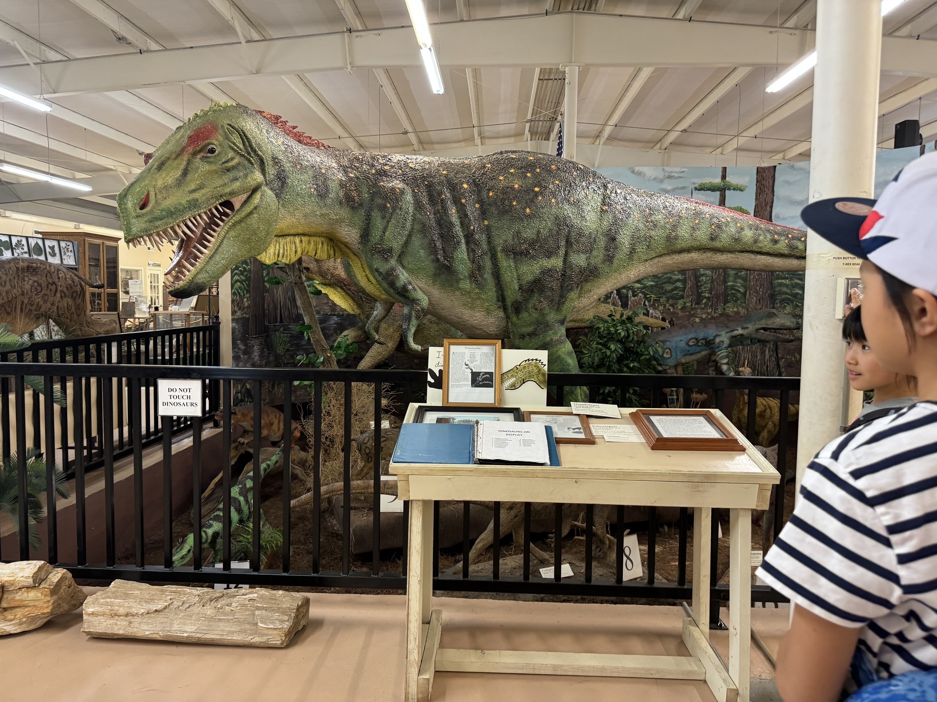 Recreated storefront displays inside the West Georgia Museum of Tallapoosa.